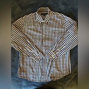 Men's Blue Checkered Shirt